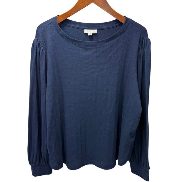 Macy's On 34th St. Plus Slub Top 2X Relaxed Fit NEW # G693 - Picture 5 of 7